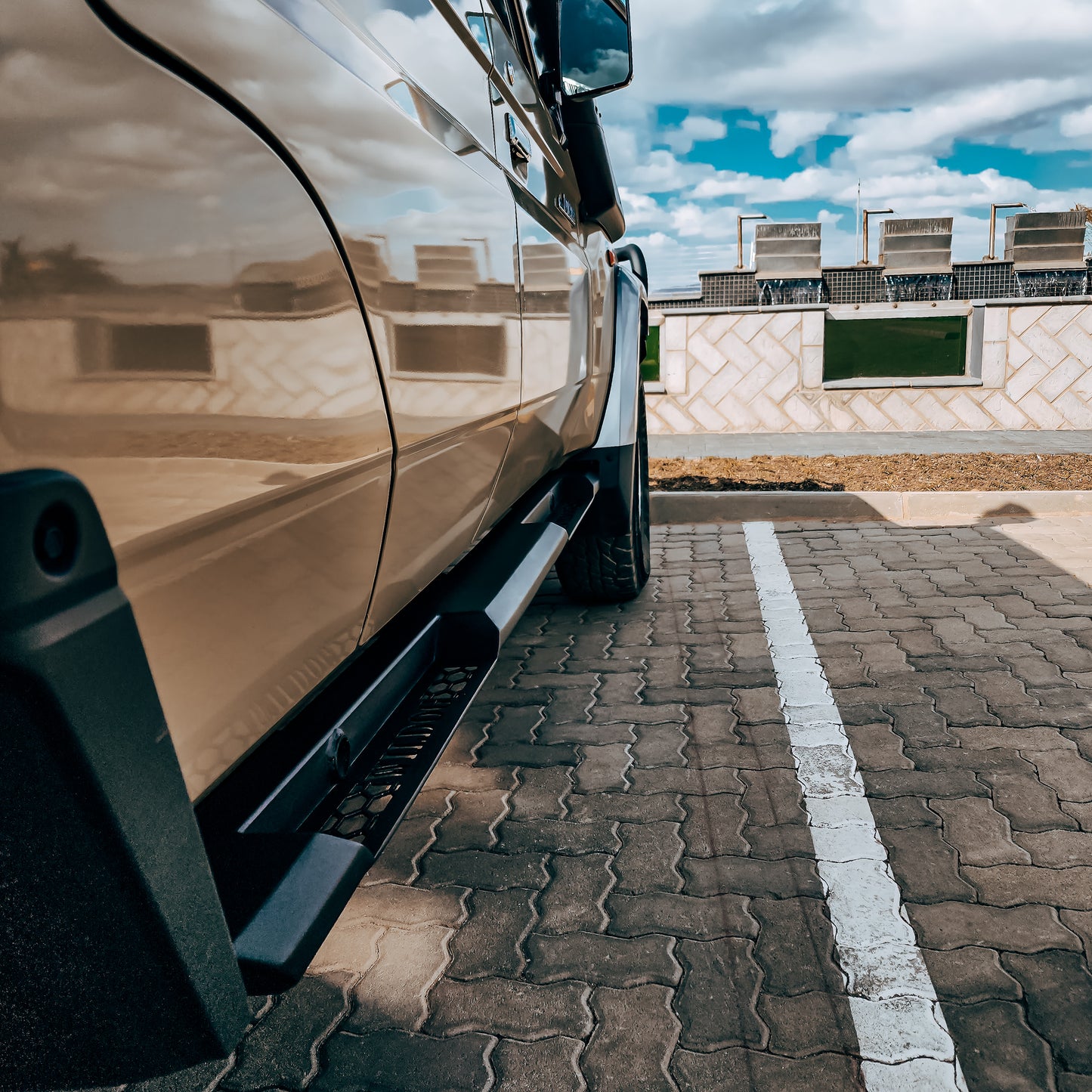 WILDOG Toyota LC79 Series Pickup (2007-2023) Warrior Style Rock Sliders - Double Cab