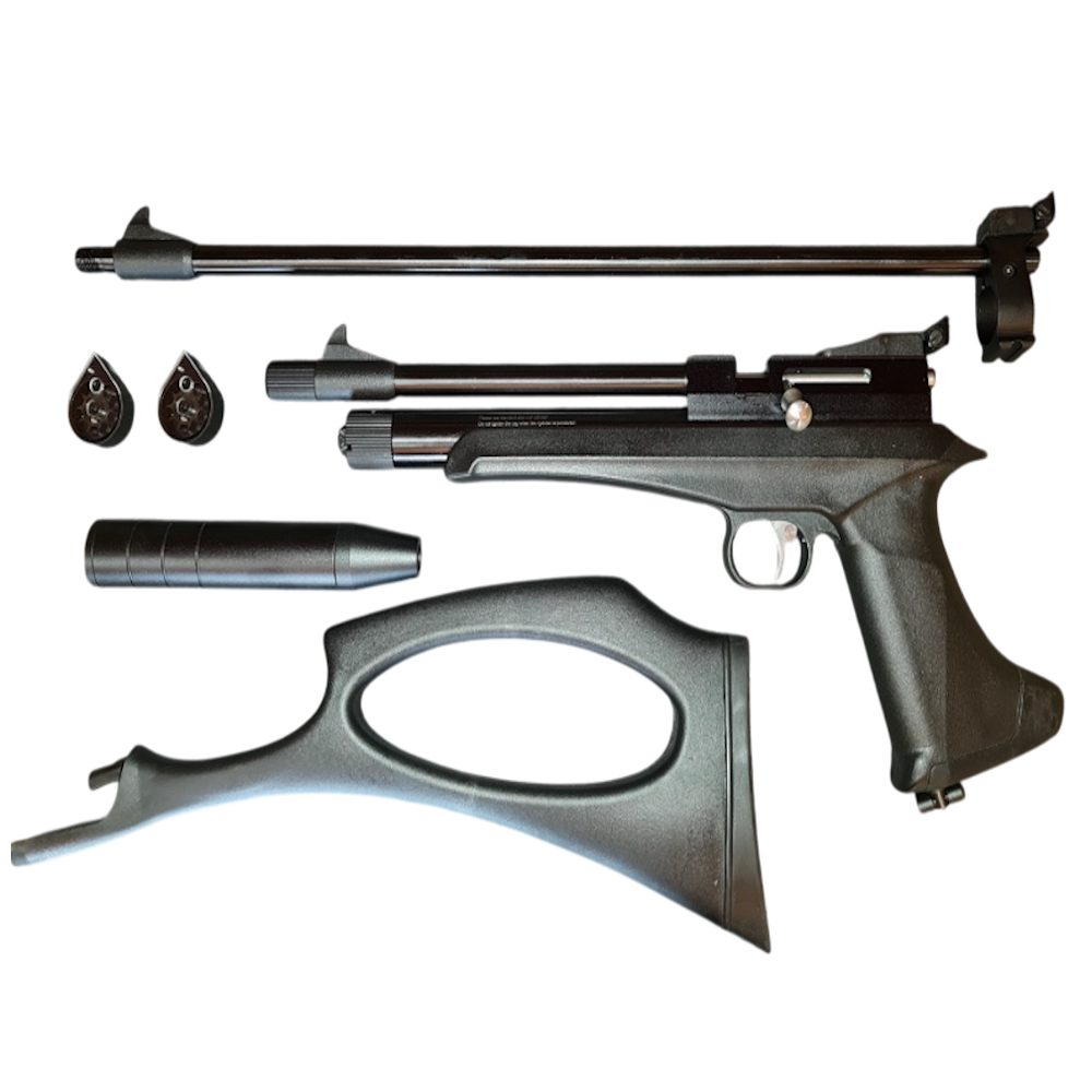 Artemis CP2 4.5mm Pellet Pistol Combo - Black