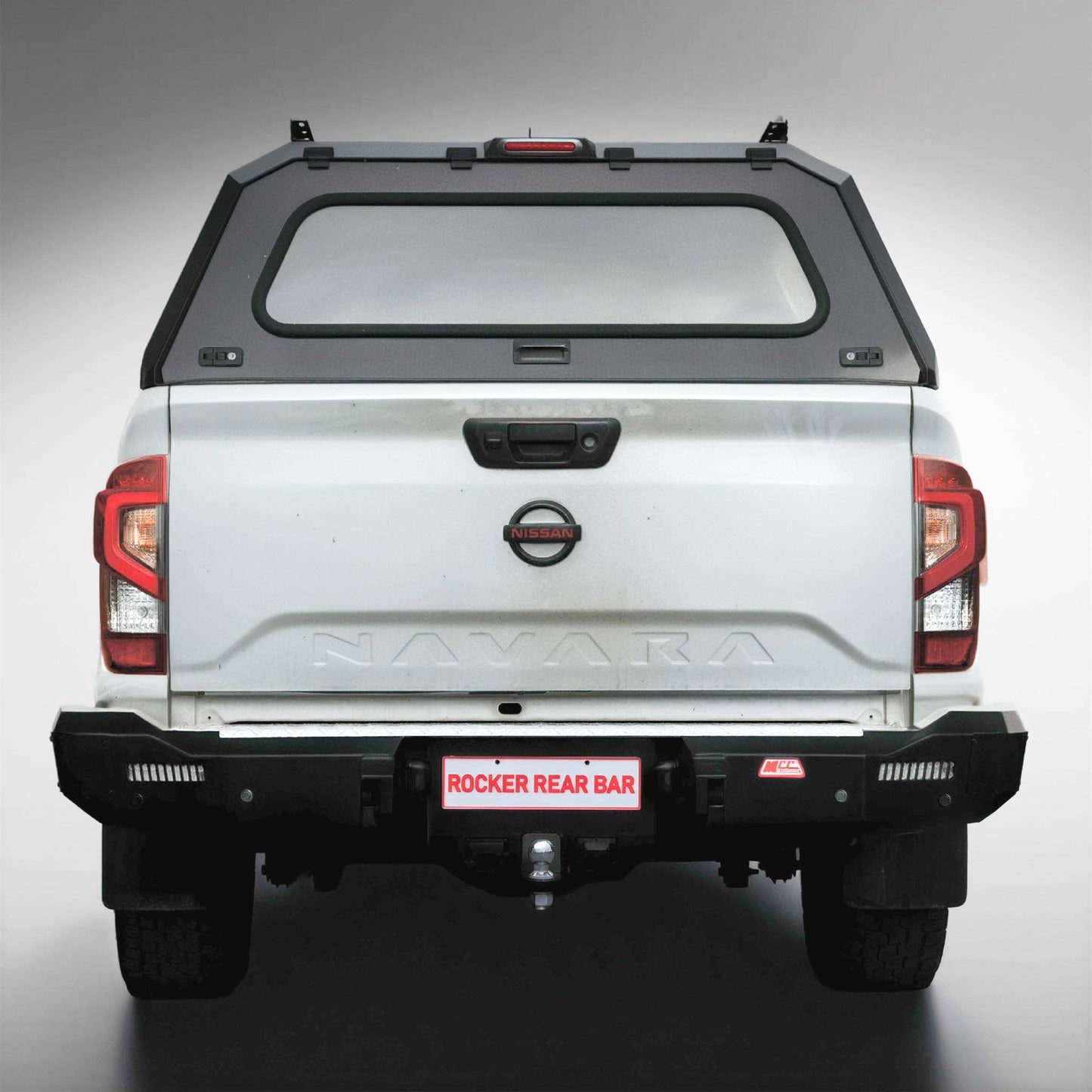 MCC Nissan Navara (2021-Present) Rocker Rear Bumper w/ Towbar
