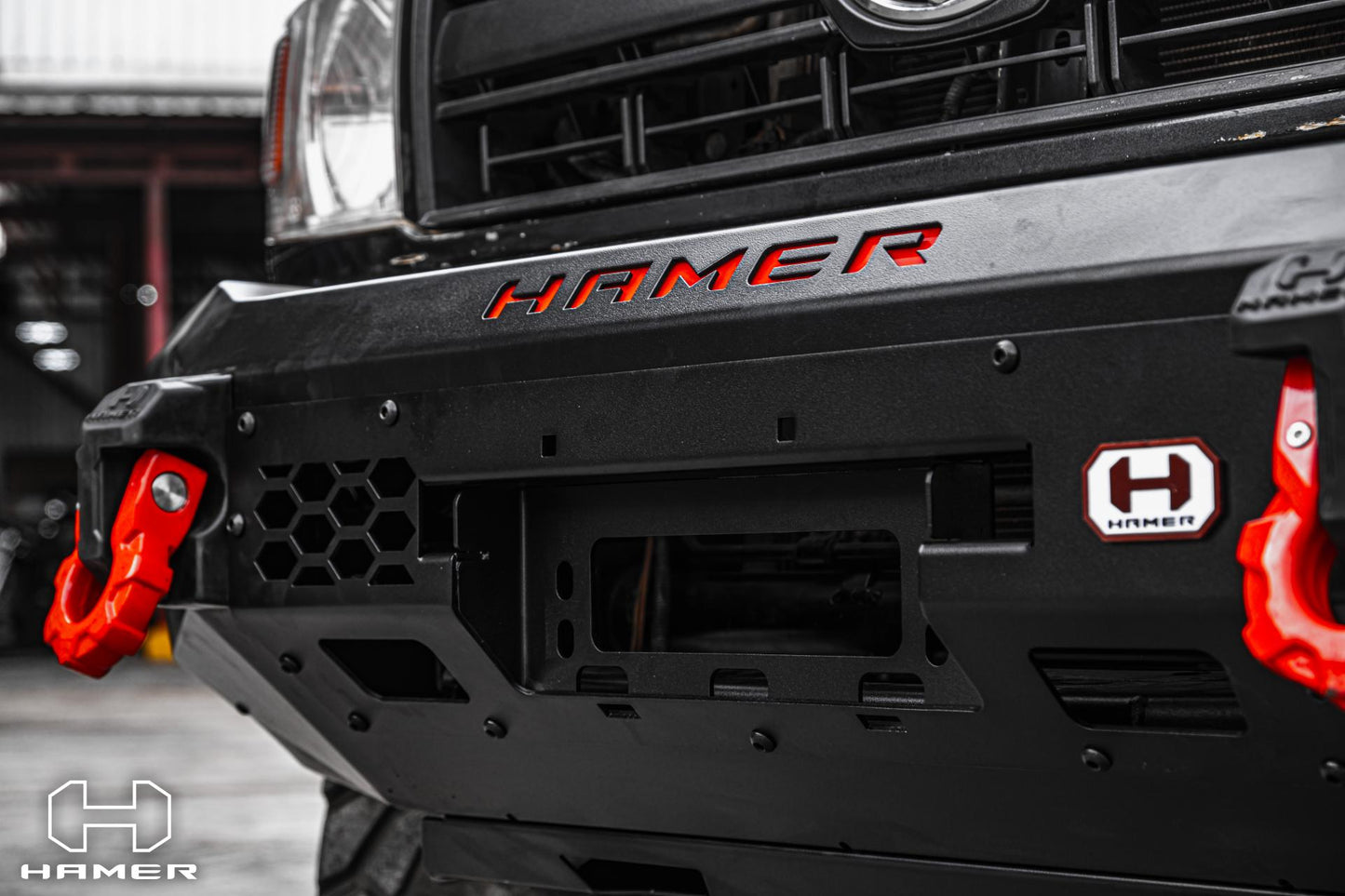Hamer Toyota Land Cruiser 76/79 Series (2007-2023) King Series Front Bumper (No Bull Bar)