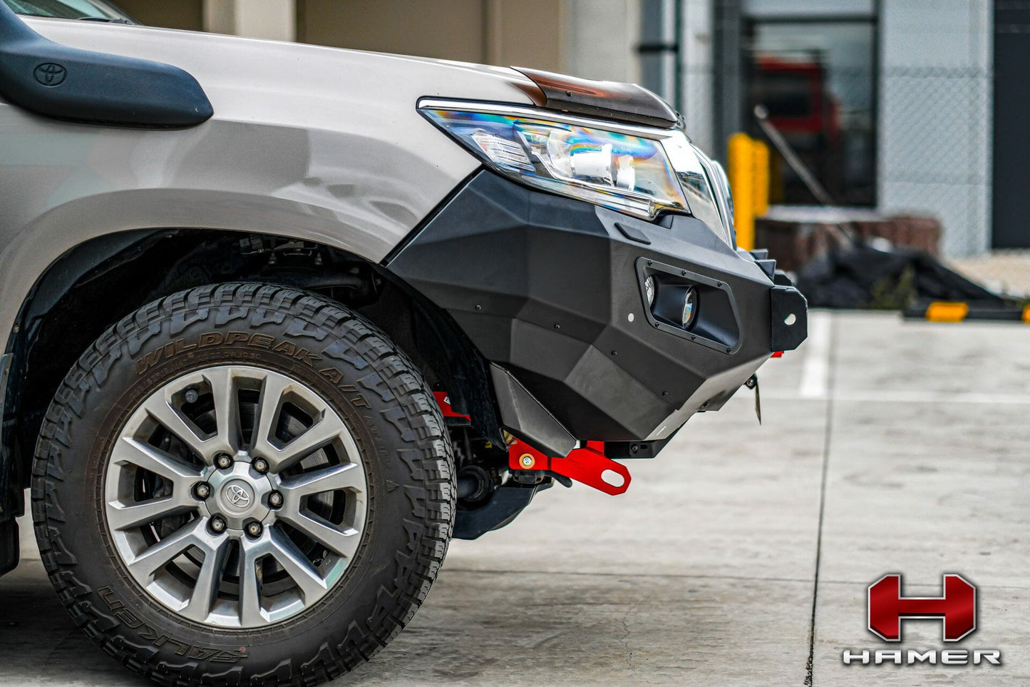 Hamer Toyota Prado 150 (2018-2020) King Series Front Bumper (No Bull Bar)