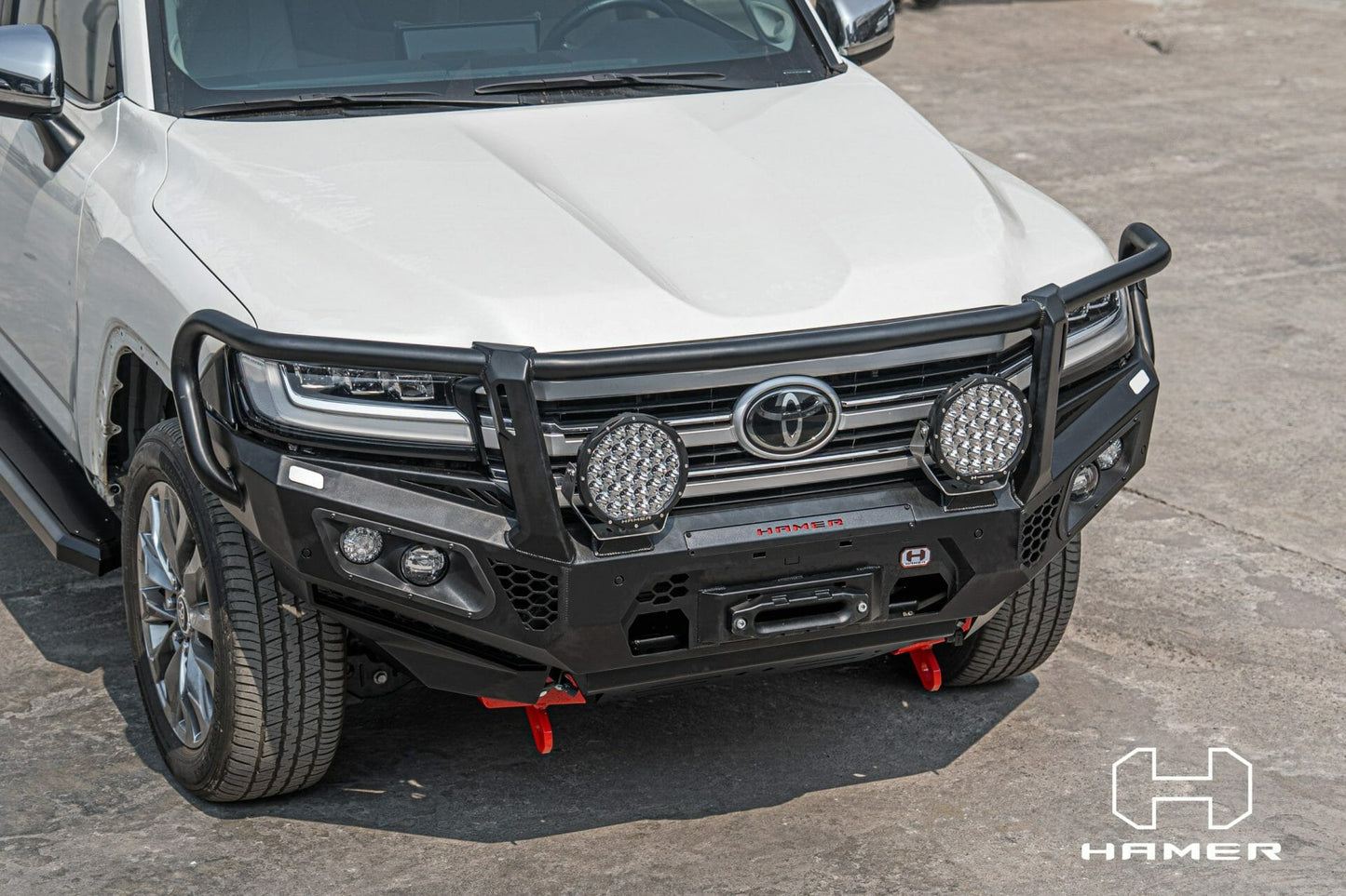 Hamer Toyota Land Cruiser LC300 (2022-Present) King Plus Front Bullbar Bumper