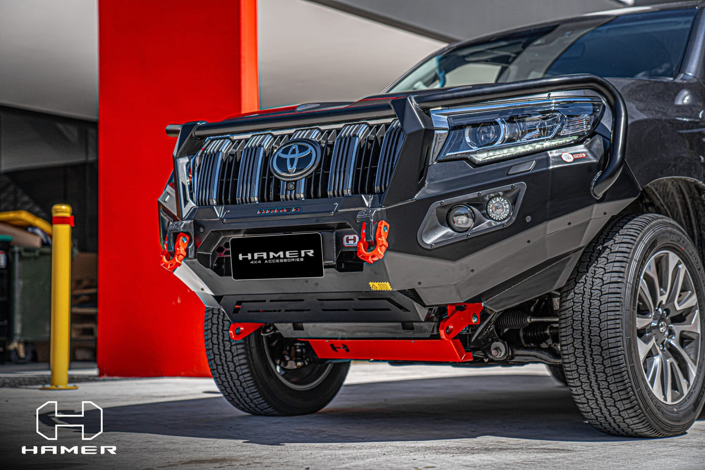 Hamer Toyota Prado 150 (2018-2023) King Plus Front Bullbar Bumper
