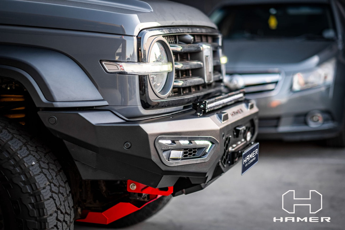 Hamer GWM Tank 300 (2024-Present) Atlas Series Front Bumper (No Bull Bar)