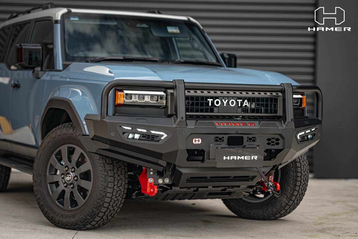 Hamer Toyota Prado 250 (2023-Present) Atlas Plus Front Bullbar Bumper
