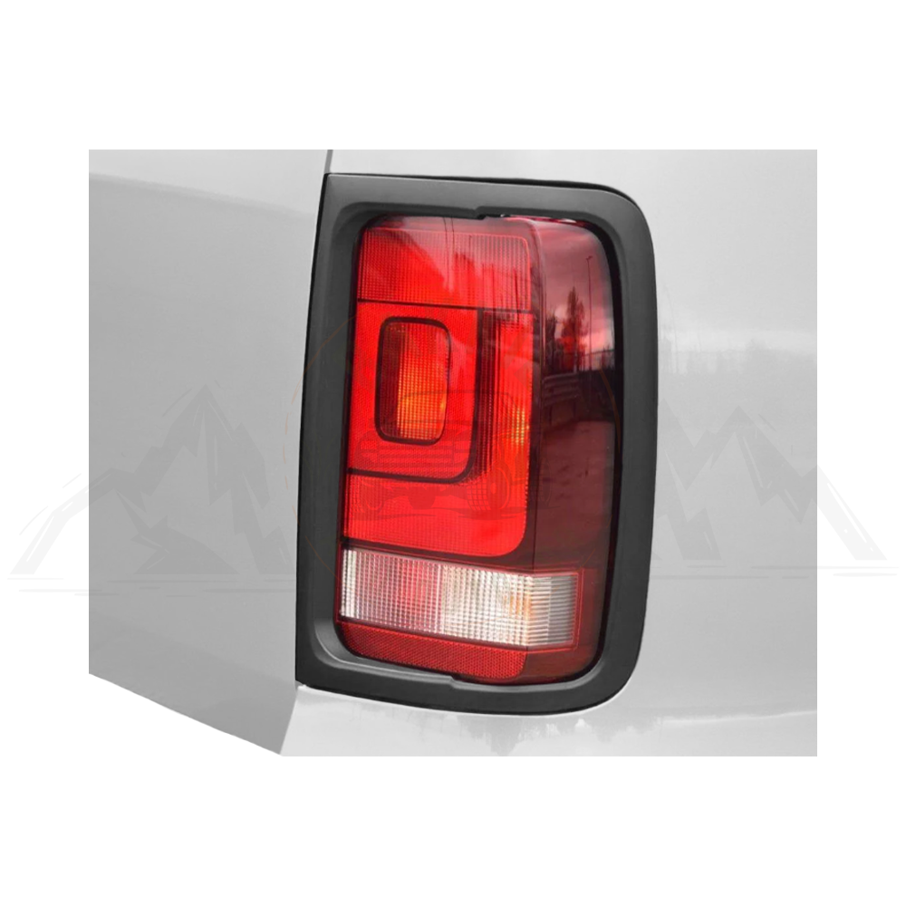 VW Amarok (2010-2022) Tail Light Trim Matt Black