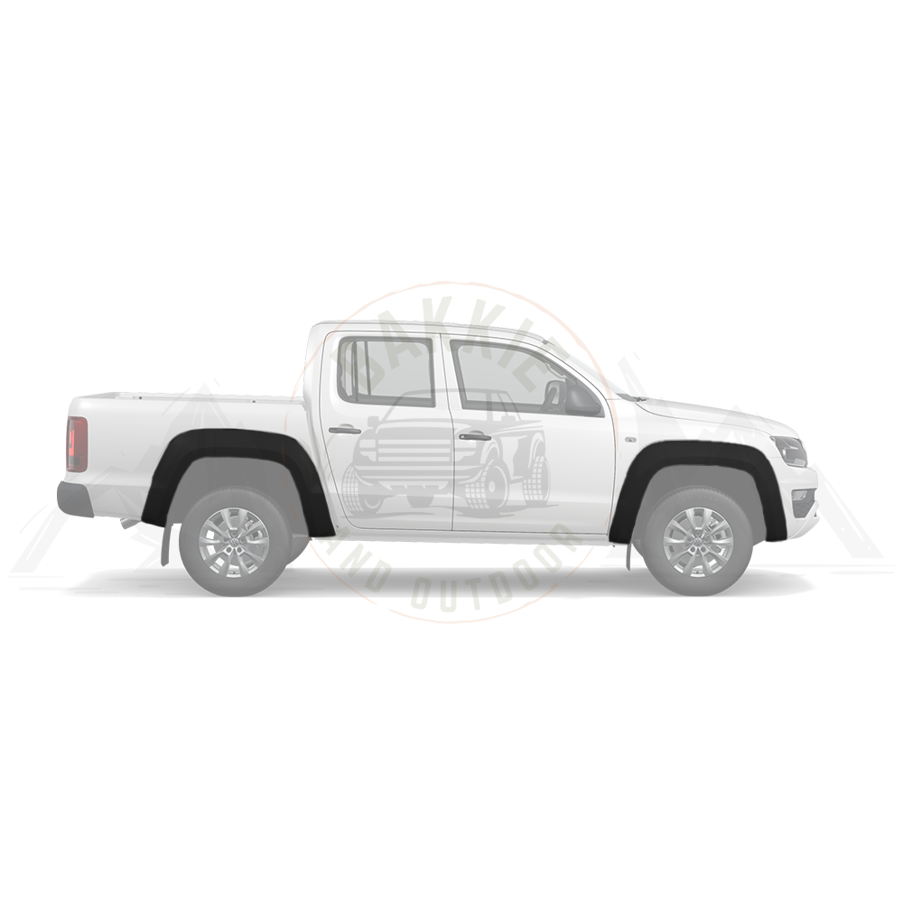 VW Amarok (2018-2022) Fender Flares V1 Matt Black