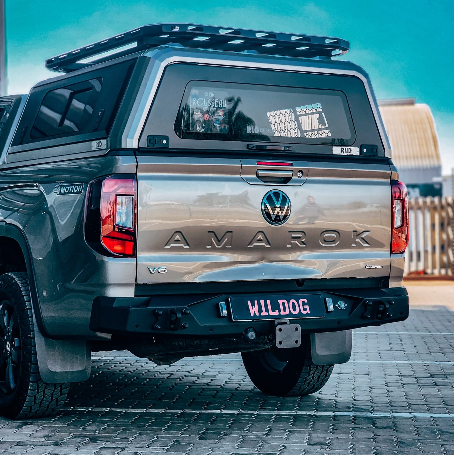 WILDOG VW Amarok Next Gen (2023-Present) Alpha Style Rear Replacement Bumper
