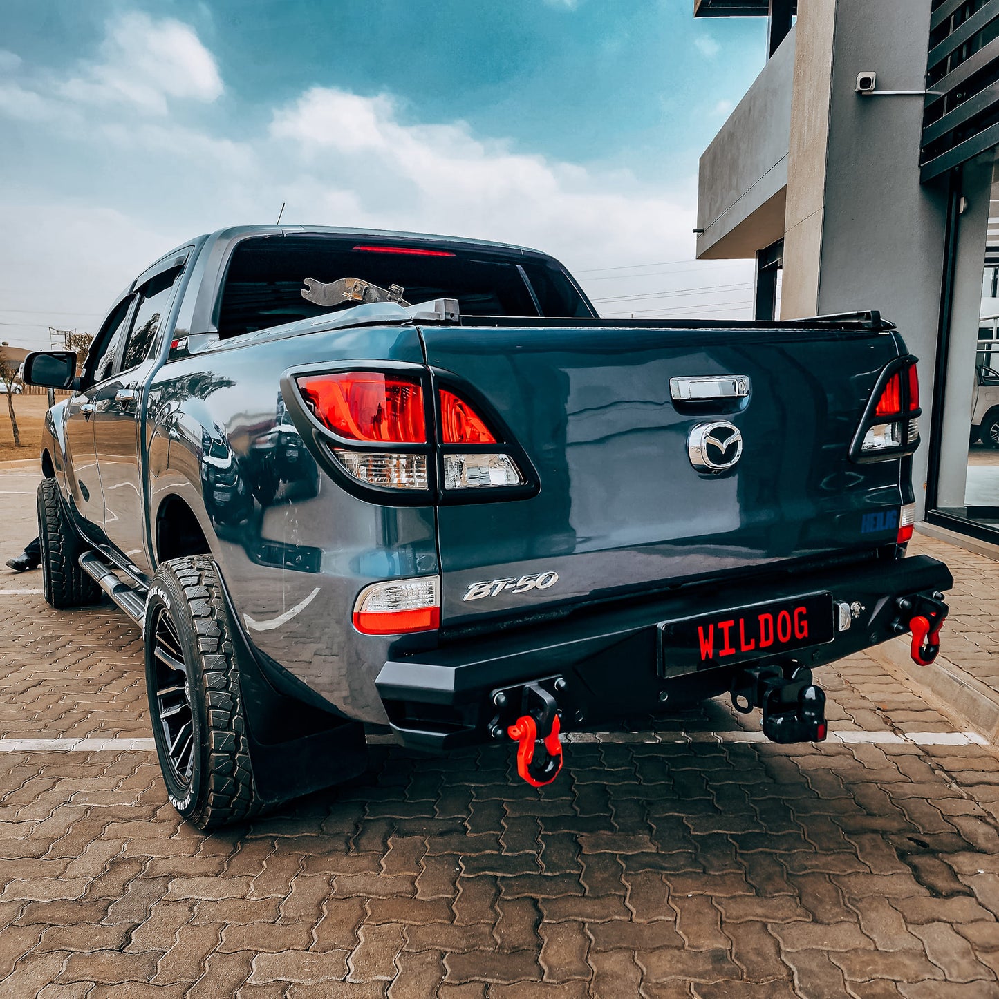 WILDOG Mazda BT-50 (2012-2018) Alpha Style Rear Replacement Bumper