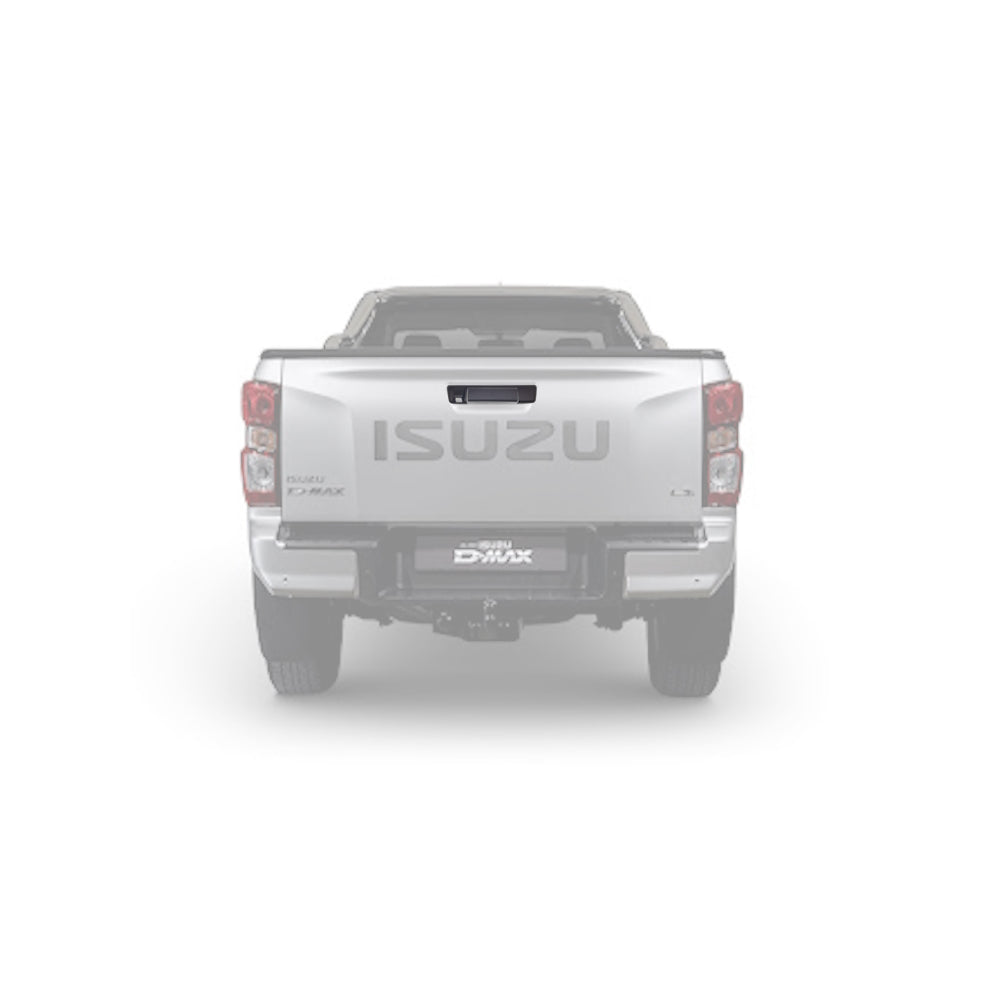 Isuzu DMAX 2022+ Tail Gate Handle Cover, 2pc - Matte Black