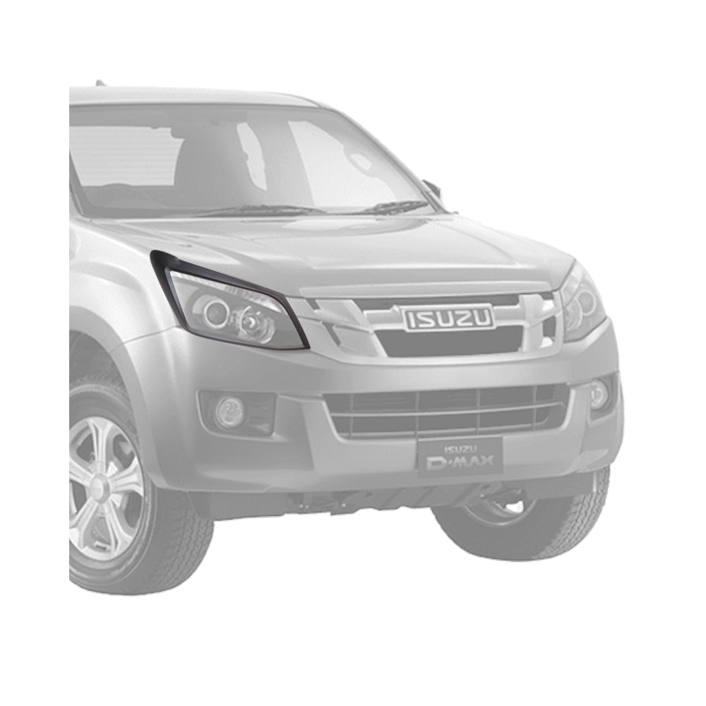 Isuzu D-MAX 2012-2015 Head Light Cover Trims V2
