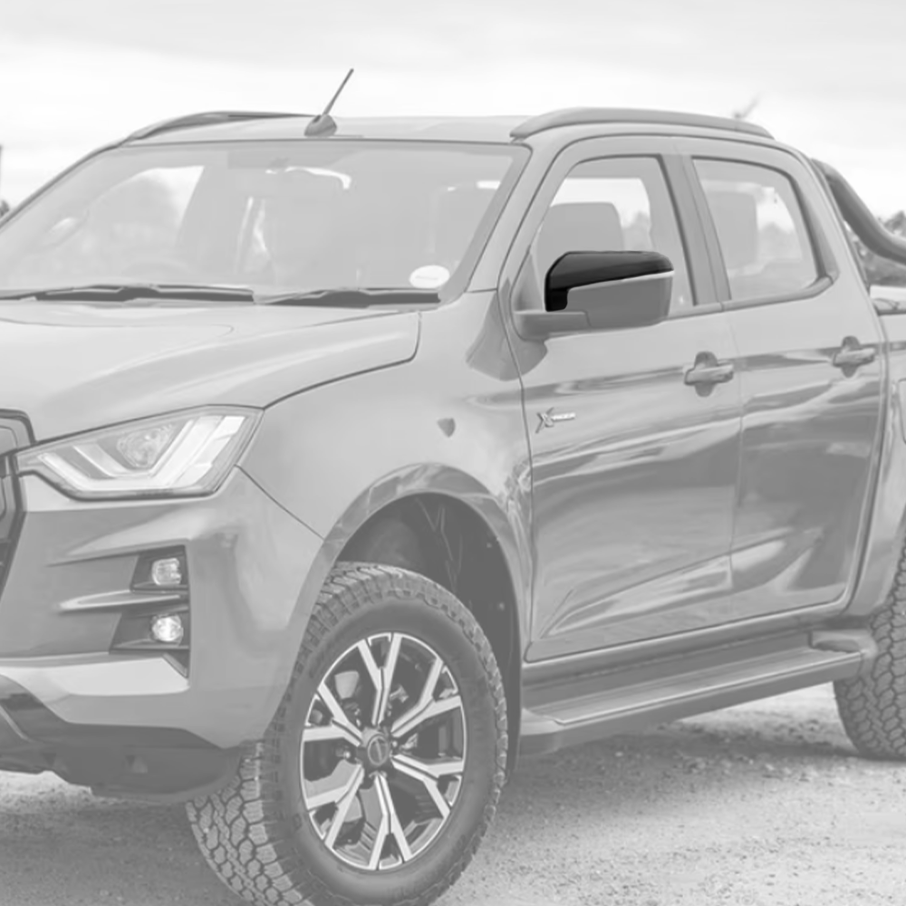 Isuzu DMAX 2021-pressent Door Mirror Covers Matte Black
