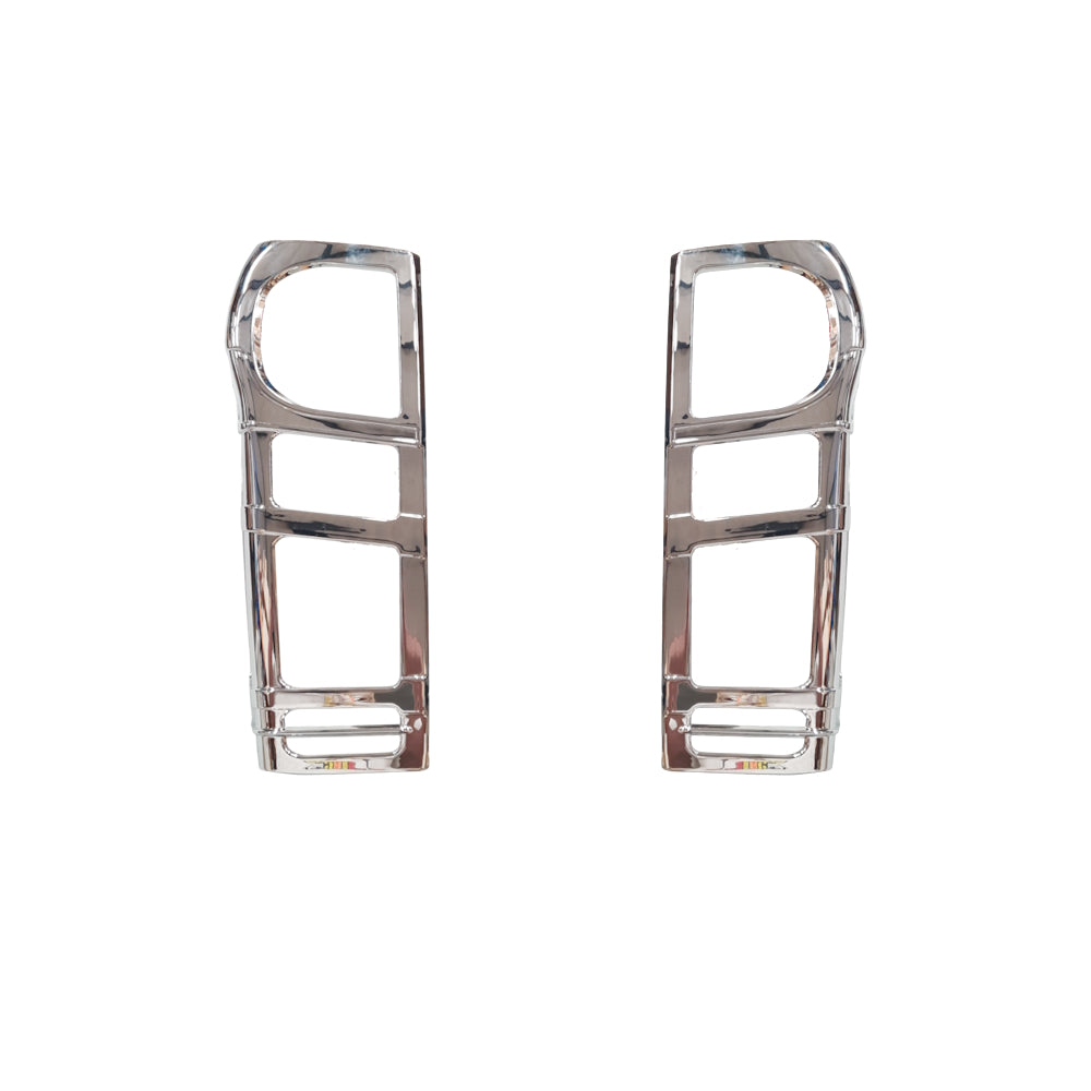 Isuzu DMAX 2012-2021 Tail Light Cover Trims - Chrome