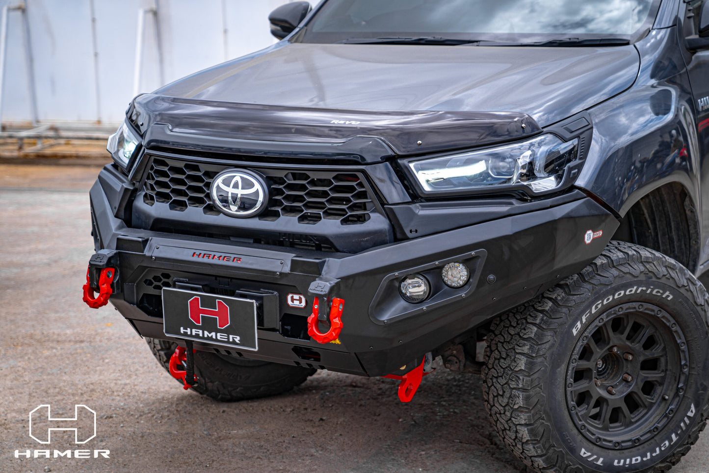 Hamer Toyota Hilux Raider (2024-2025) King Series Front Bumper (No Bull Bar)