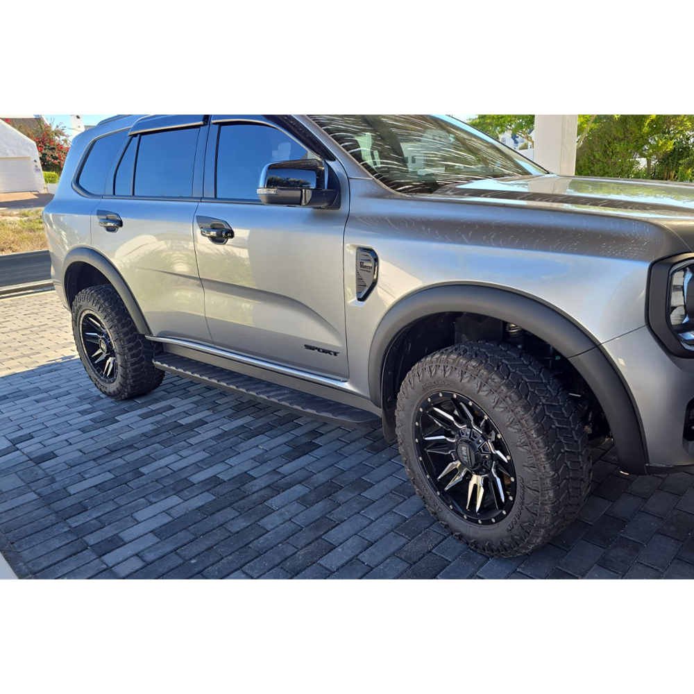 Ford Everest Door Handle Cups Matte Black 2023+