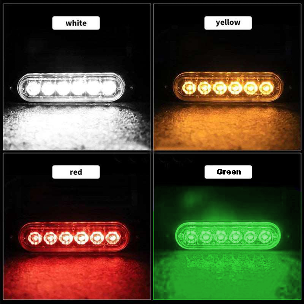 6 LED Emergency Response light