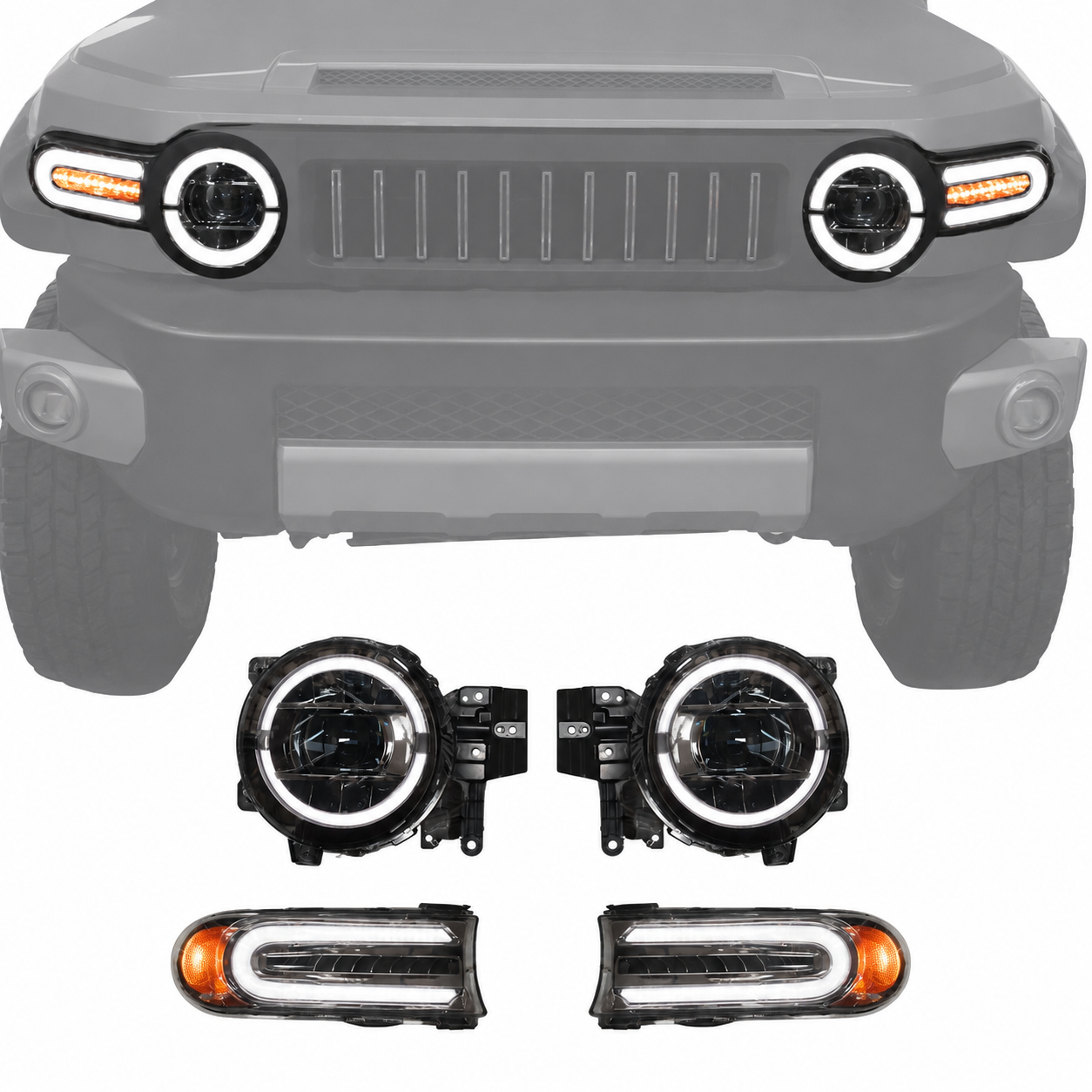 Toyota FJ Cruiser (2007-2023) Headlight Set