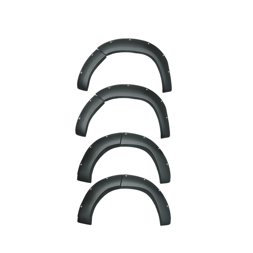 Toyota Fortuner 2005-2011 V2 Fender Flares Orange Peel Matte Black