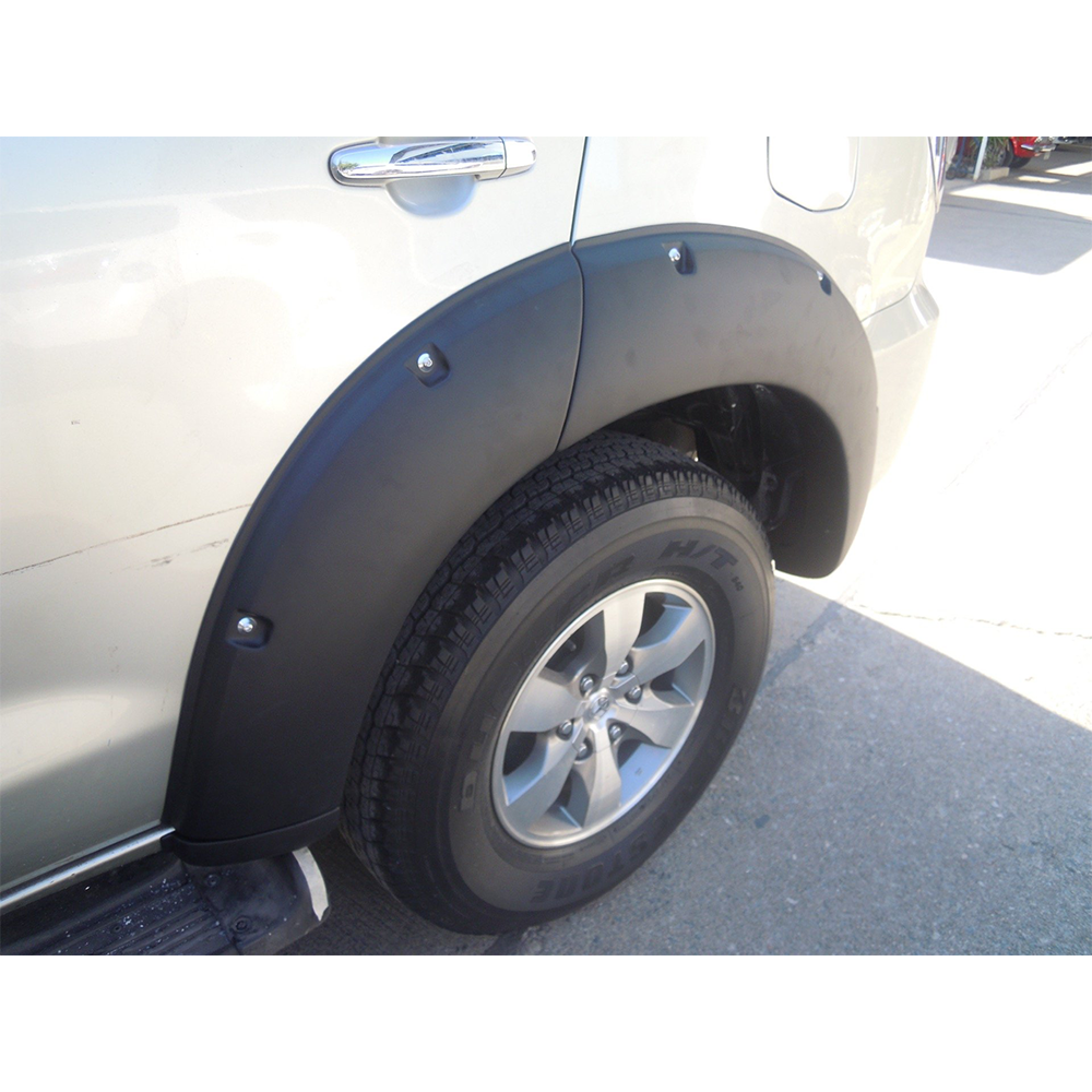 Toyota Fortuner 2005-2011 V2 Fender Flares Orange Peel Matte Black