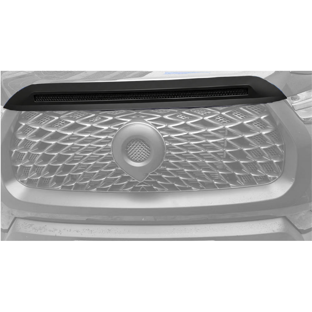 GWM P-Series (2019+) Commercial Stick -On Bonnet Guard - Matt Black