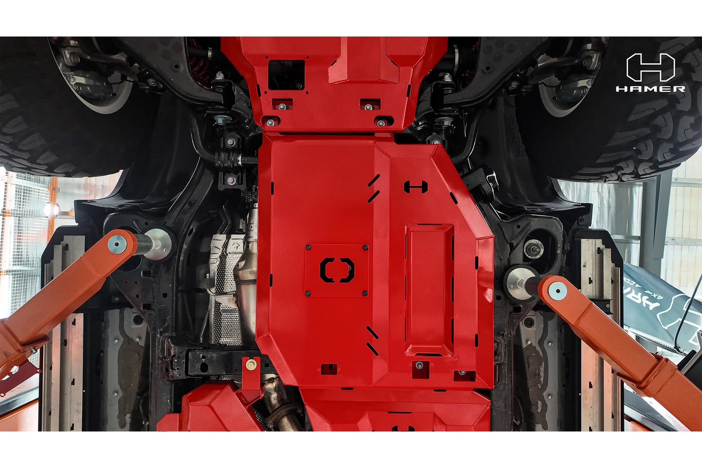 Hamer Toyota Prado 250 (2023-Present) Full Underbody Protection Plates