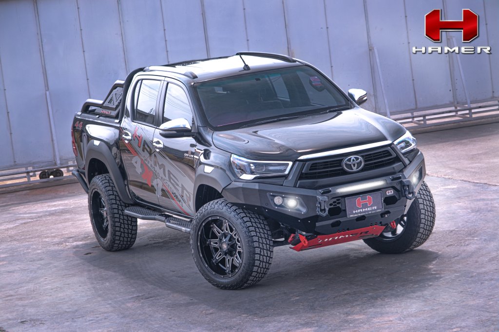 Hamer Toyota Hilux Legend (2021-2025) King Series Front Bumper (No Bull Bar)