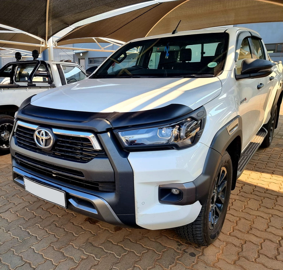 Toyota Hilux Legend (2021+) Bonnet Guard - Matte Black