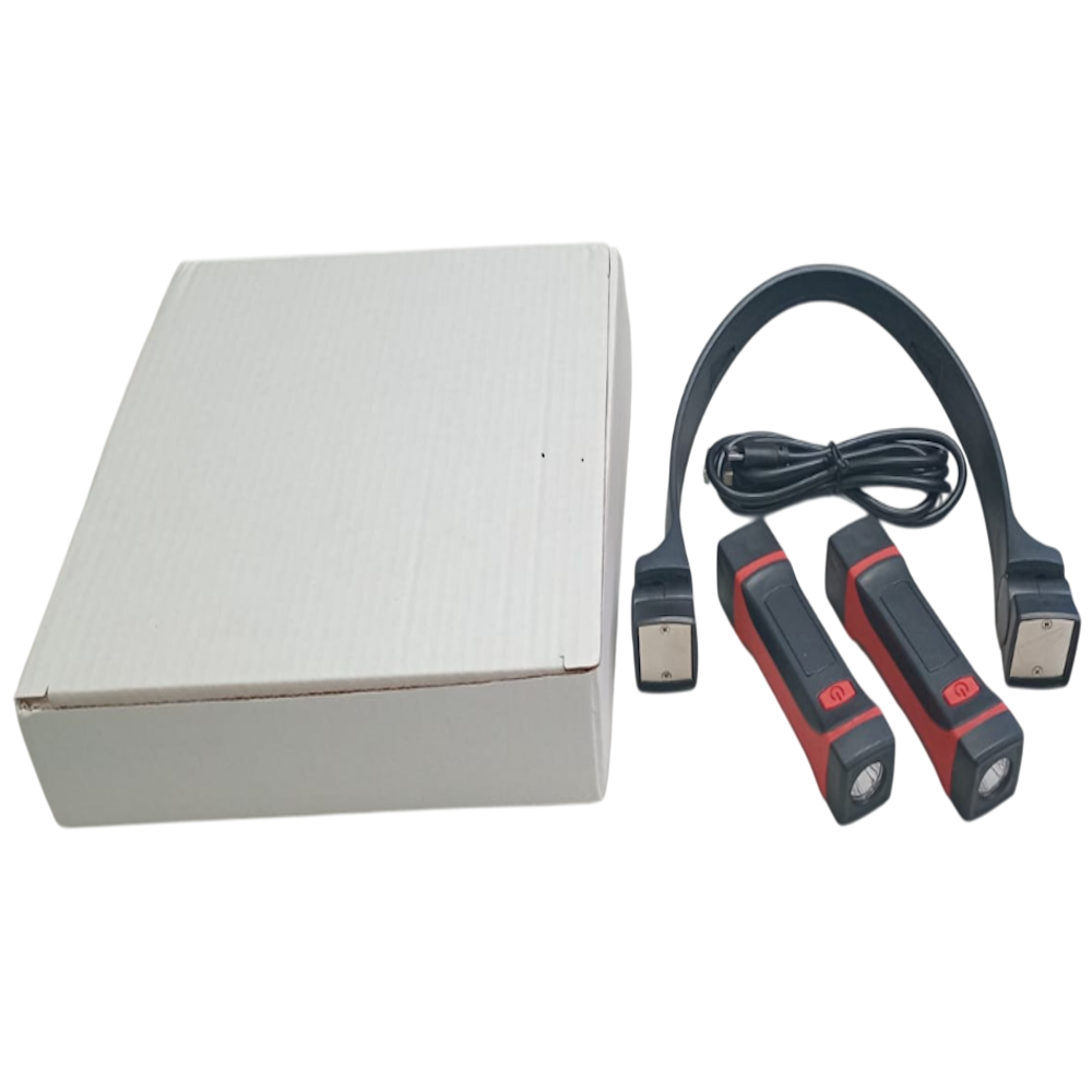 Hands-Free Dual Beam Magnetic Work Light - 150Lm