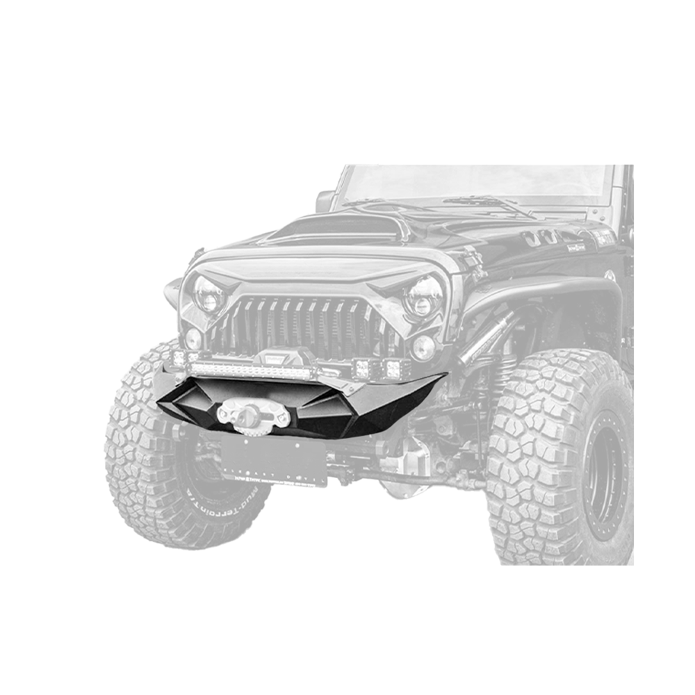 Jeep JK 2007-2018 Steel Front Bumper