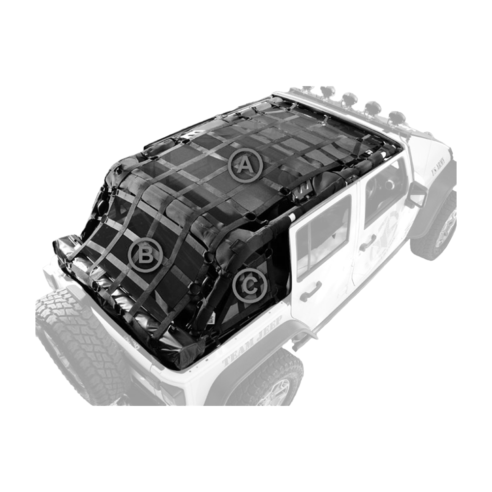 Jeep JK (2007-2018) Cargo Net 4D