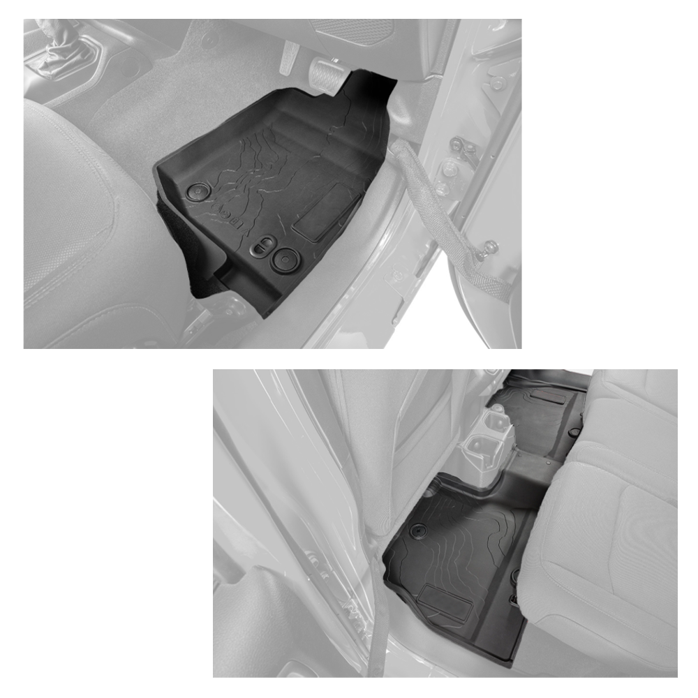 Jeep JL 2019+ 4 Door Floor Mats