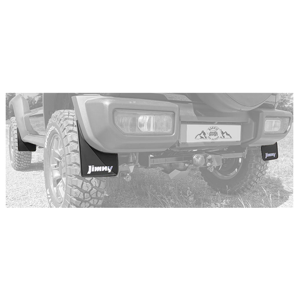 Suzuki JIMNY (2018+) Mud Flaps - Black (3 & 5-Door)