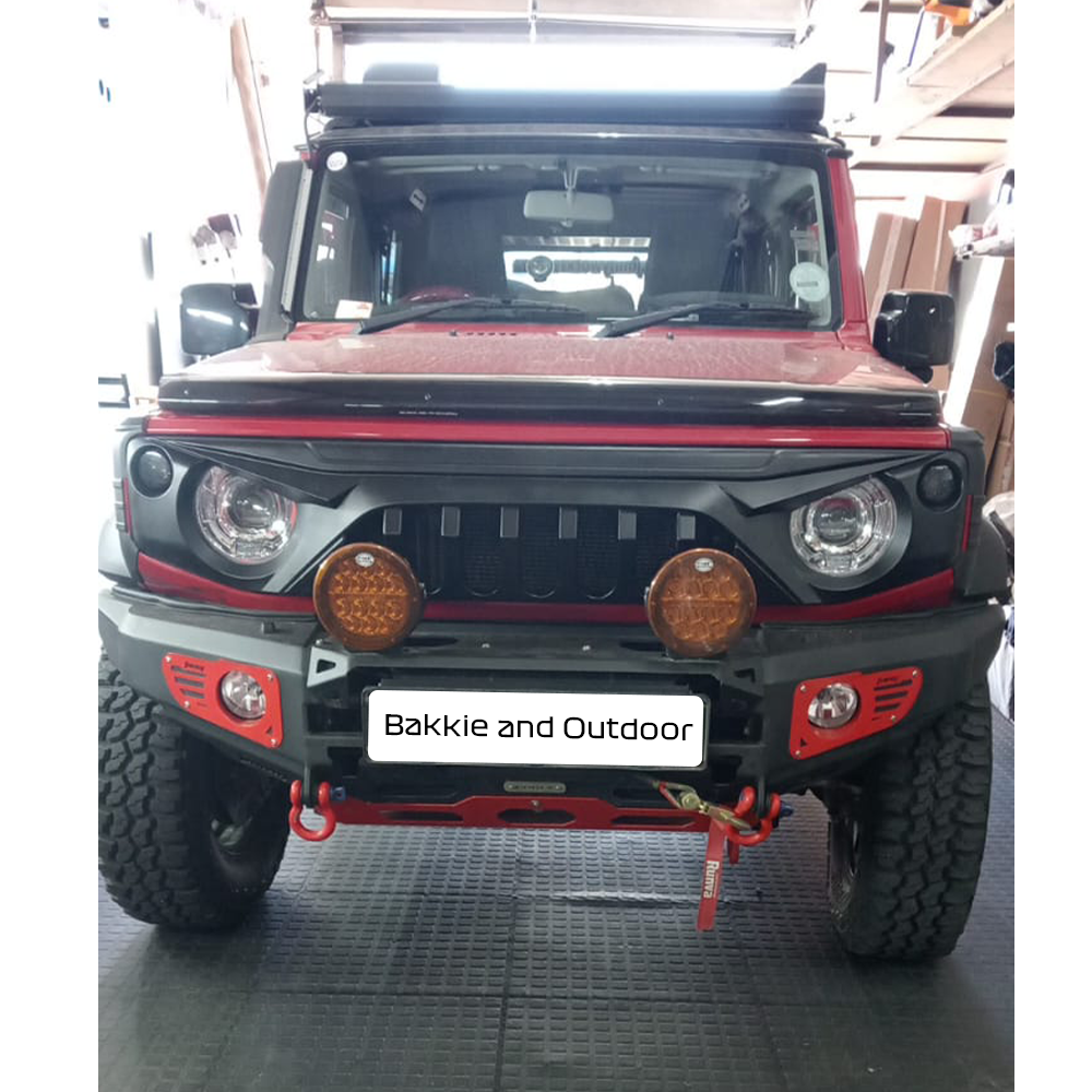 Suzuki Jimny Gen 4 (3&5 Door) Angry Grill – Matte Black
