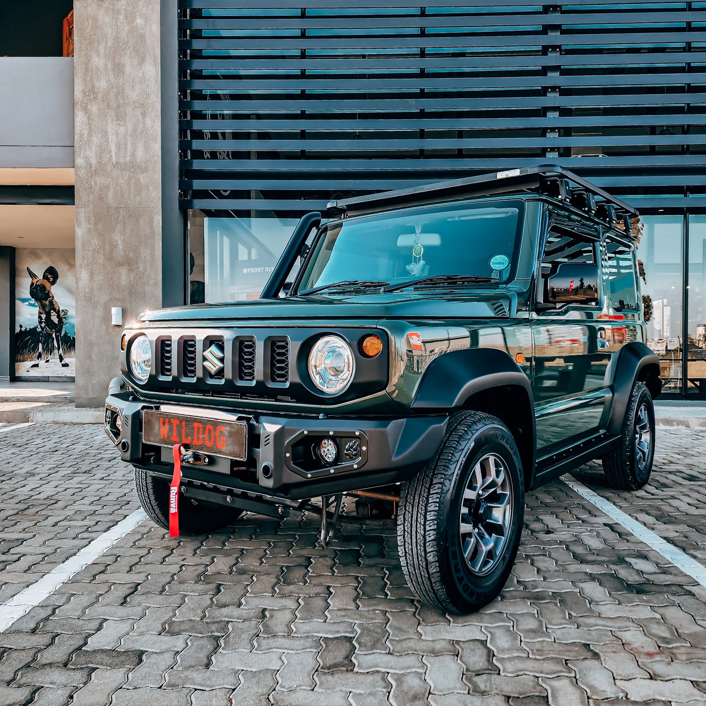 WILDOG Suzuki Jimny Gen 4 3-Door (2018-Present) K9 Front Replacement Bumper