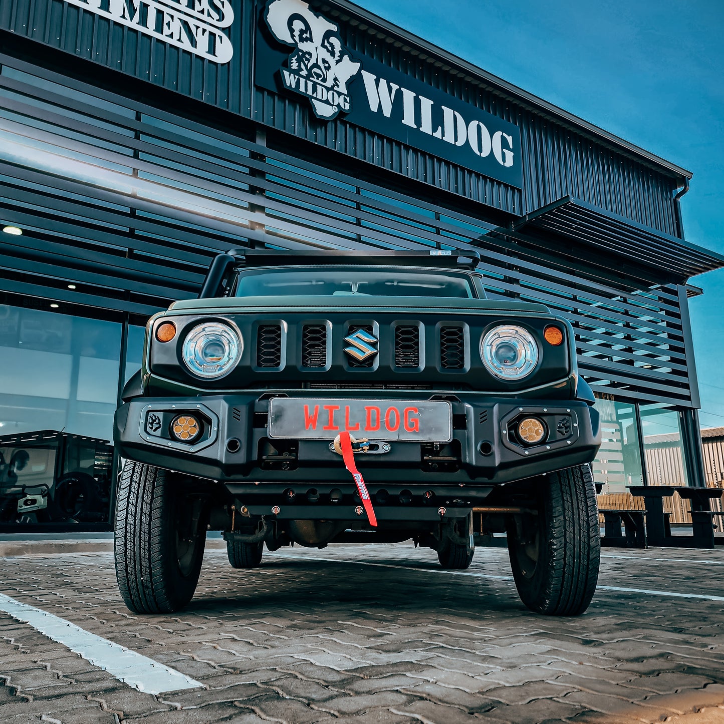 WILDOG Suzuki Jimny Gen 4 3-Door (2018-Present) K9 Front Replacement Bumper