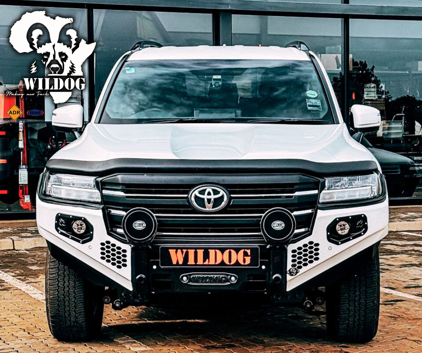 WILDOG Toyota LC300 (2022-Present) K9 Front Replacement Bumper - No Nudge