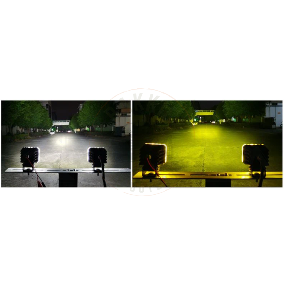 BRT Flood Beams White 3 inch Kit