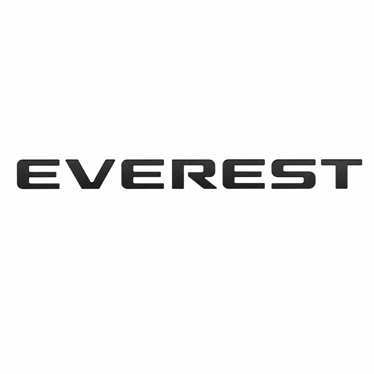 Ford Everest 3D "Everest" Logo - Black