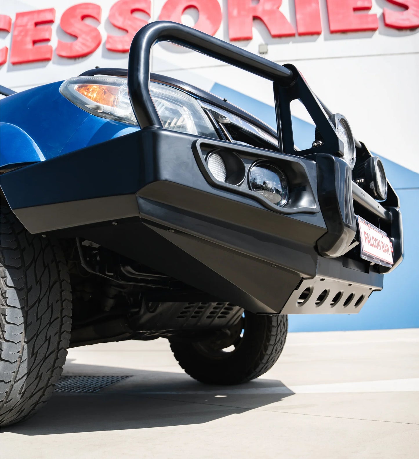 MCC Ford Ranger T5 (2009-2011) Post Type Front Bullbar Bumper