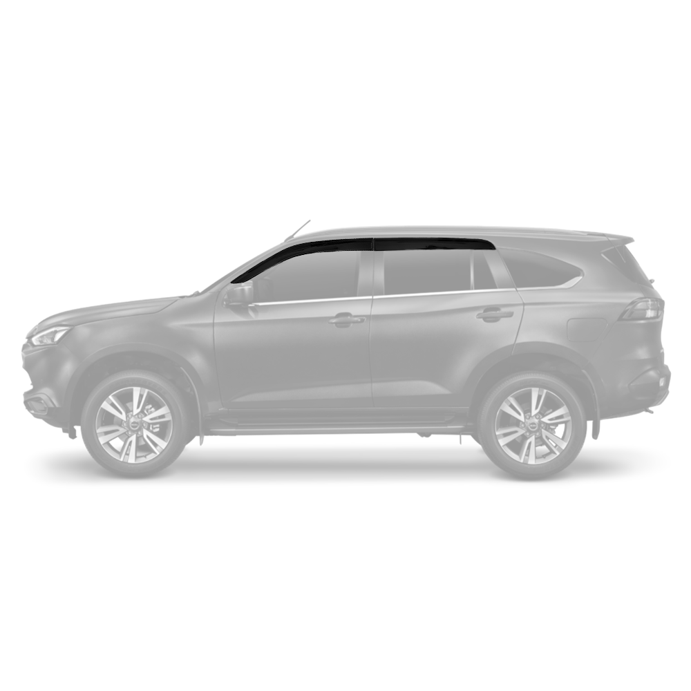 Isuzu MU-X 2022+ Weather Guards (Thai)