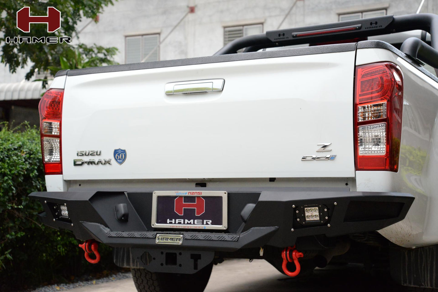 Hamer Isuzu D-Max/V-Cross (2012-2021) Nova Series Rear Bumper