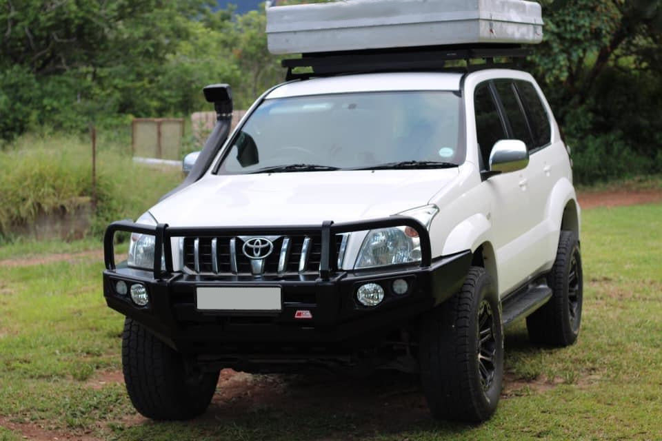 MCC Toyota Prado 120 (2002-2009) Post Type Bullbar Bumper