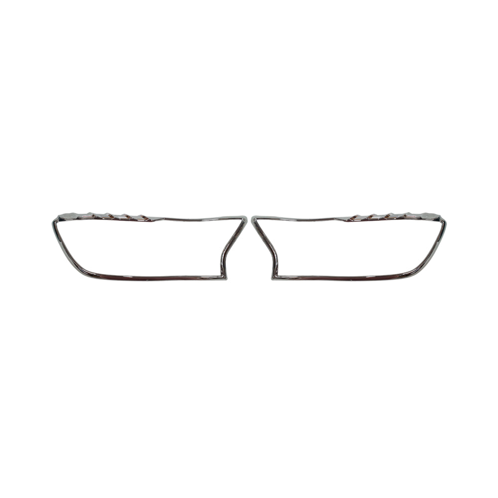Ford Ranger 2016 - 2022 Head Light Cover Trim - Chrome