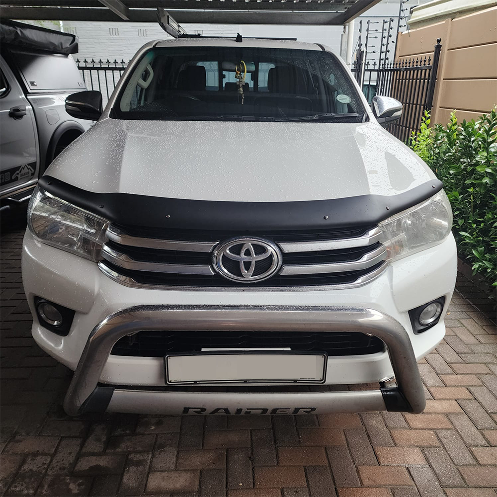 Toyota Hilux Revo 2016-2020 Bonnet Guard, AU Slim - Matte Black