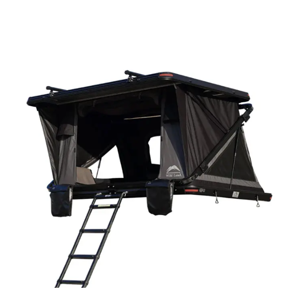 Wildland Rock Cruiser Z-shape hard shell roof top tent