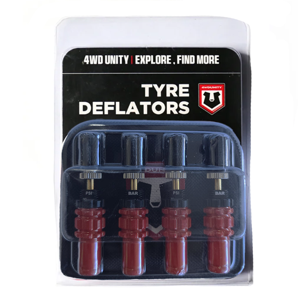 4WD Tyre Deflators 4pc (BAR&PSI)