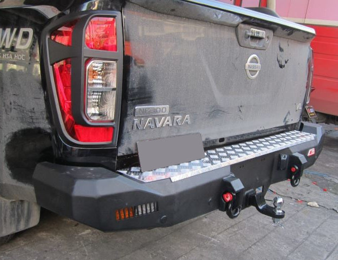 MCC Nissan Navara D23 (2017-2021) Rocker Rear Bumper w/ Towbar