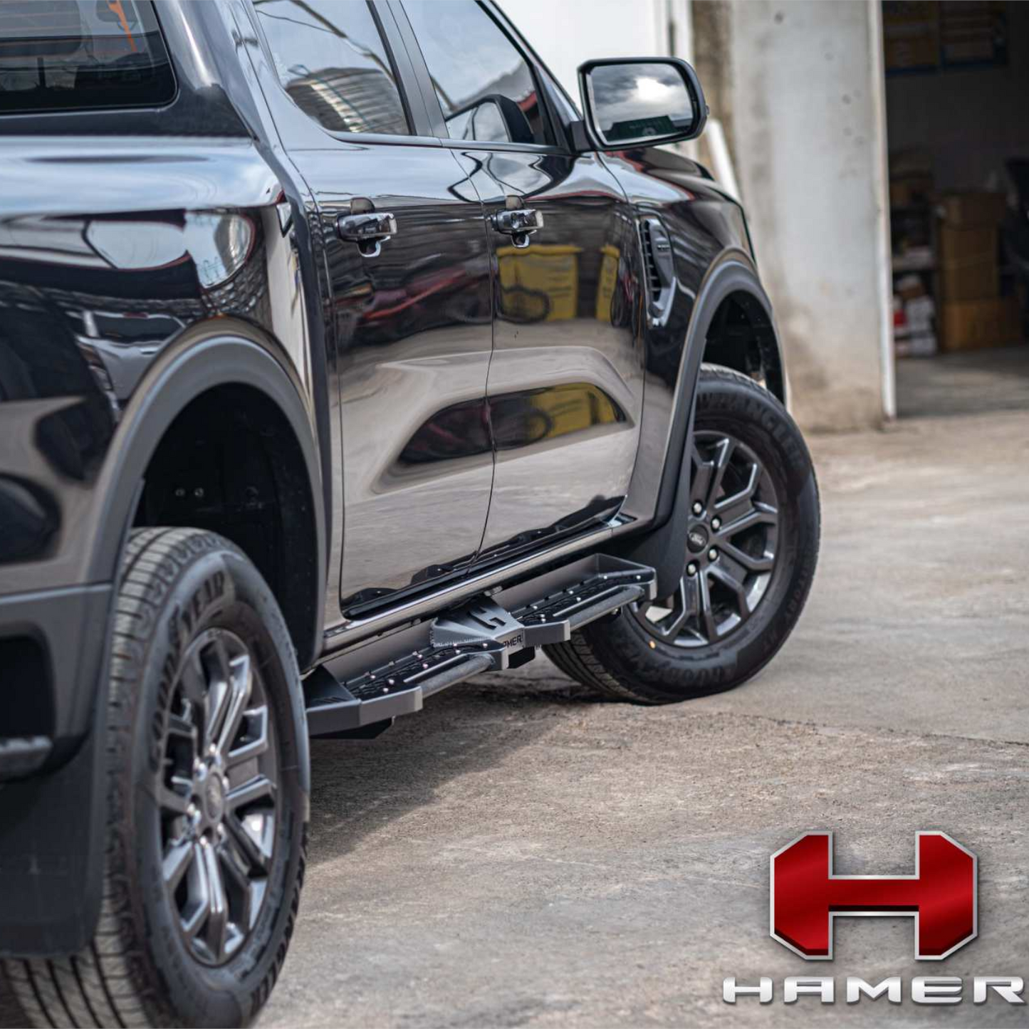 Hamer Ford Ranger (2016-Present) Shadow Series Side Steps