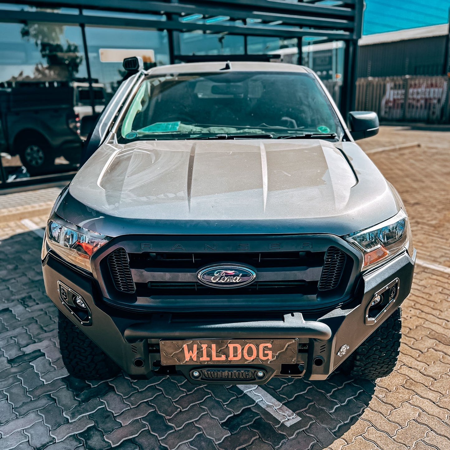 WILDOG Ford Ranger/Everest Facelift (T7/T8) (2016-2022) K9 Front Replacement Bumper