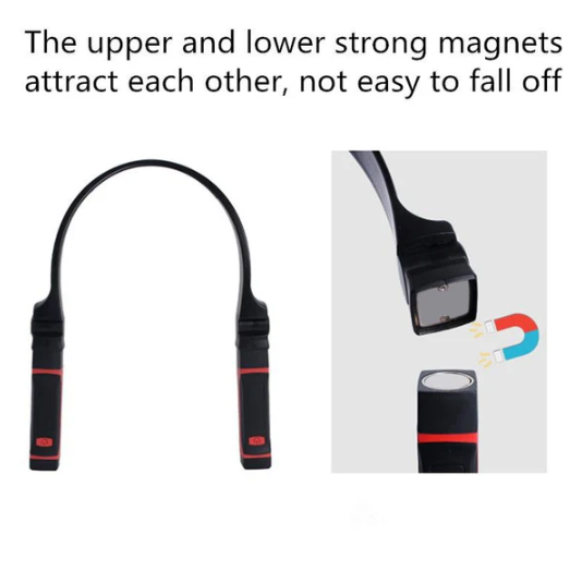 Hands-Free Dual Beam Magnetic Work Light - 150Lm